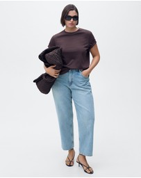 M.N.G - Blanca Mid-Rise Straight Jeans