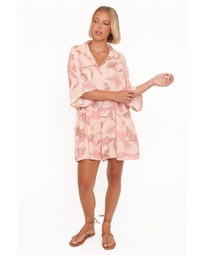 Petal & Pup - Ellisa Playsuit - Pink Floral