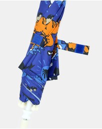 Morgan & Taylor - Superhero Kids Umbrella in Black Comic Print