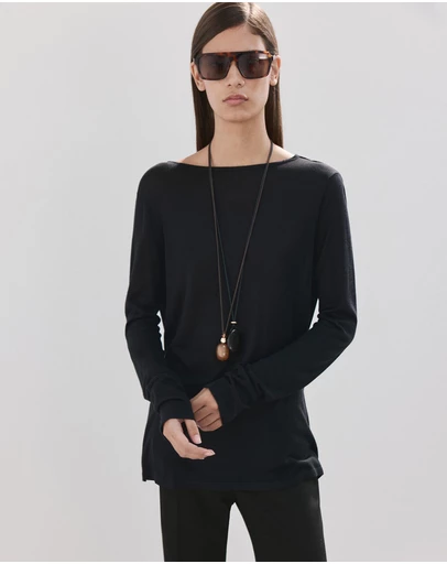 M.N.G - Draped Back Knitted Jumper