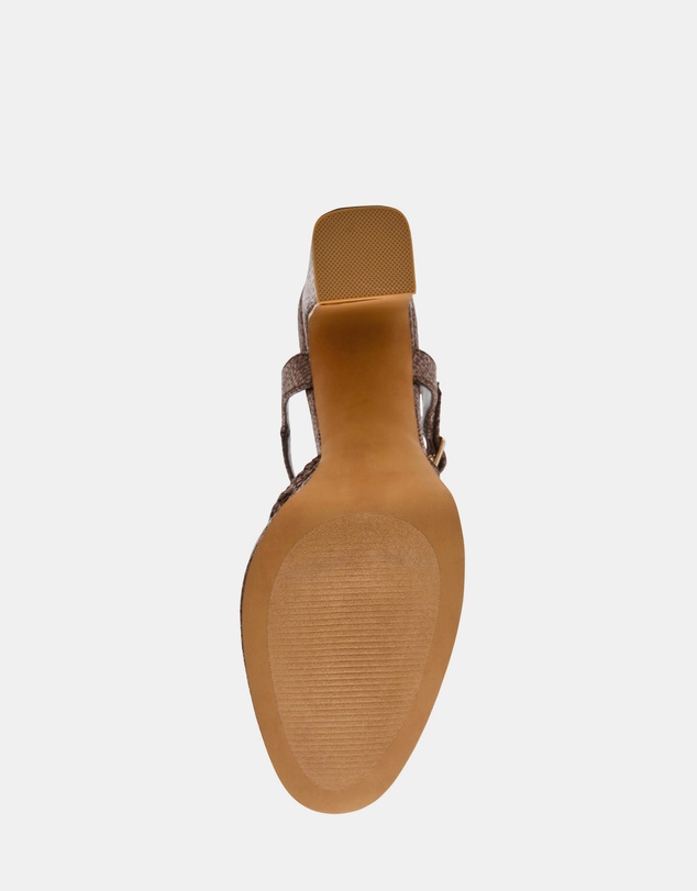 Steve Madden - Lexie-Raff Brown Heels