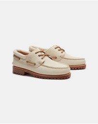 Timberland - Authentic 3-Eye Lug Handsewn Boat Shoes - Men's