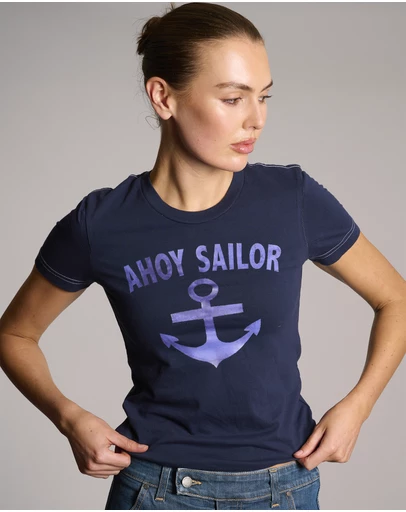 Love and Nostalgia - Margot Tee - Ahoy Sailor Navy