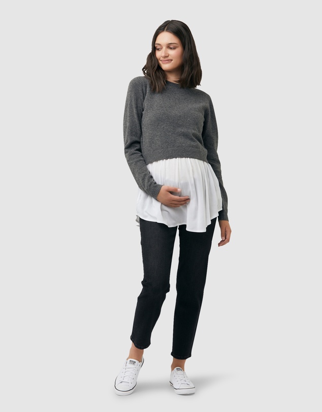 Ripe Maternity - Sandy Detachable Nursing Knit