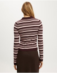 Cotton On - Sara Knit LS Polo