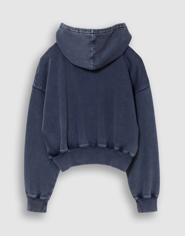 GAP - New Abbrev Full Zip Logo Hood