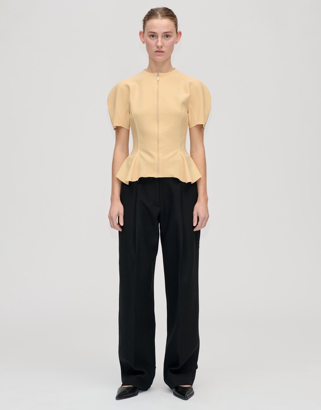Stine Goya - High-Neck Zip Top
