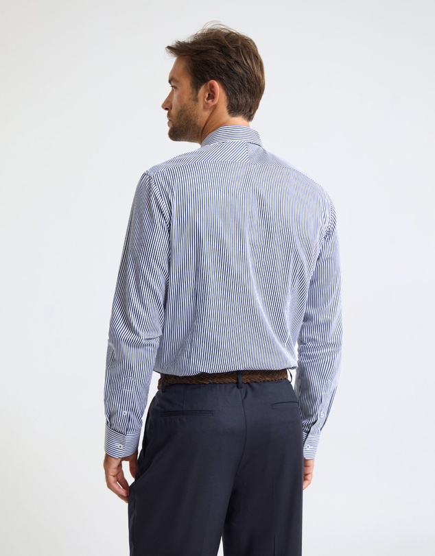 Oxford - Beckton Stripe Slim Fit Luxury Shirt