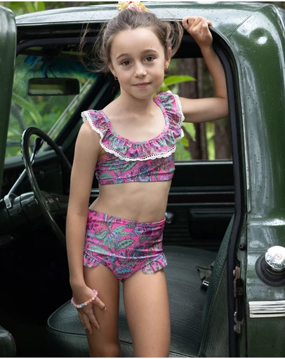 Olga Valentine - Ruffle Neckline Bikini