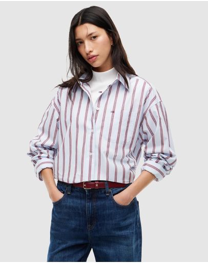 Sheer Blue & Stripe