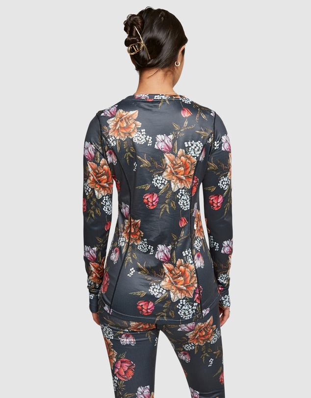 ROJO Outerwear - Womens Living Best Life Crew Neck Top