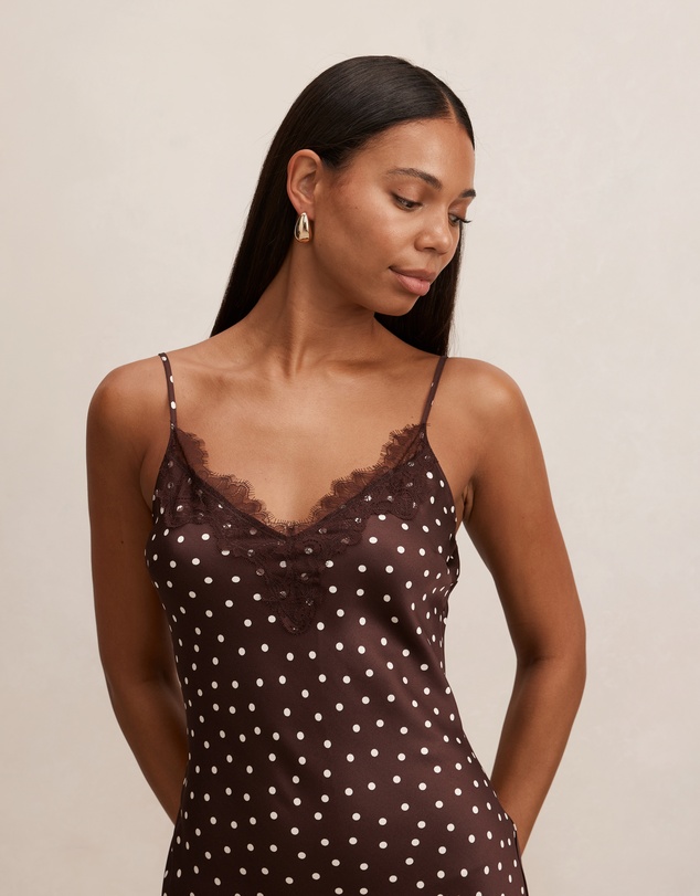 Forever New - Jess Lace Trim Midi Dress