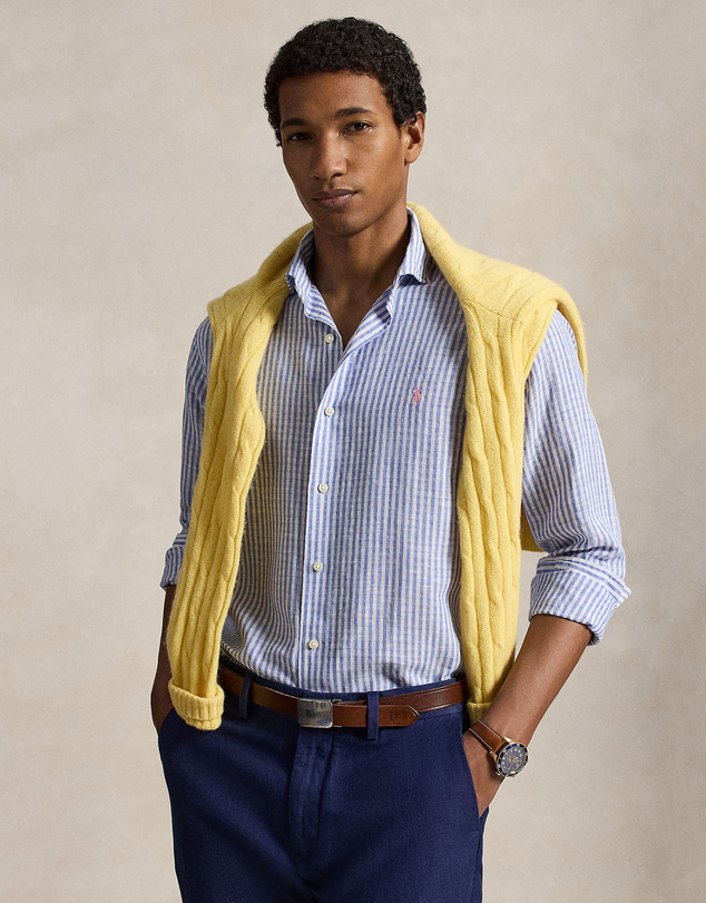 Polo Ralph Lauren - Custom Fit Striped Seersucker Shirt