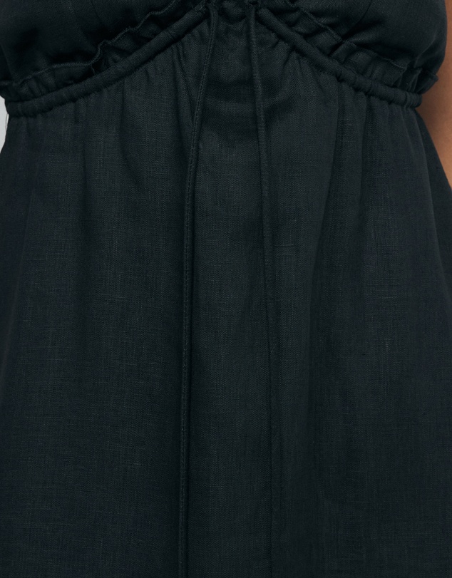 AERE - Jaylah Linen Slip Dress