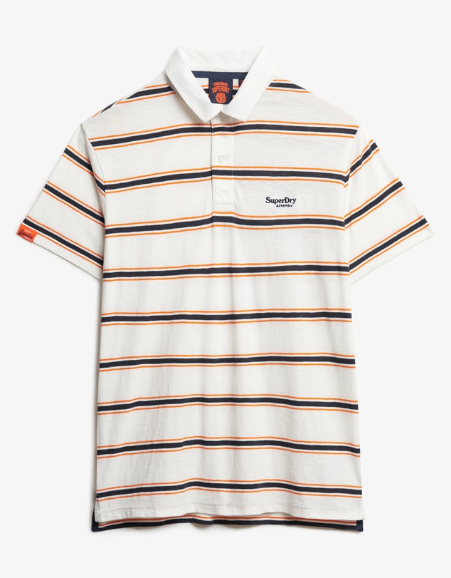 Superdry - Lightweight Stripe Jersey Polo Top