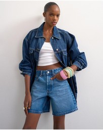 TOPSHOP - Vigga High Rise Denim Shorts
