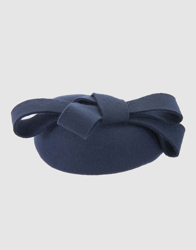 Max Alexander - Winter Felt Pillbox with Bow