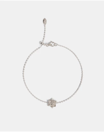 By Charlotte - Birth Flower Bracelet - Water Lily July