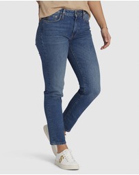 Superdry - Organic Cotton Mid Rise Slim Jeans
