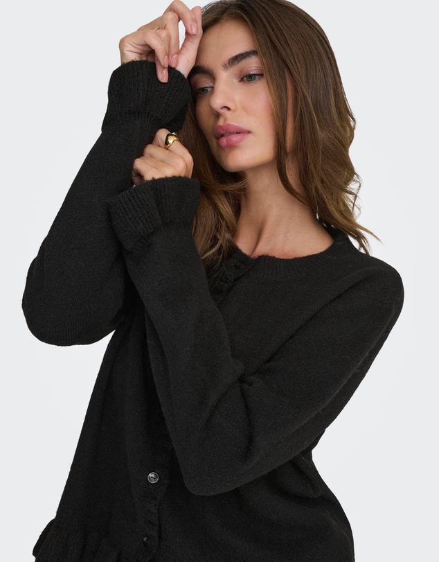 ONLY - Rima Frill Knit Cardigan