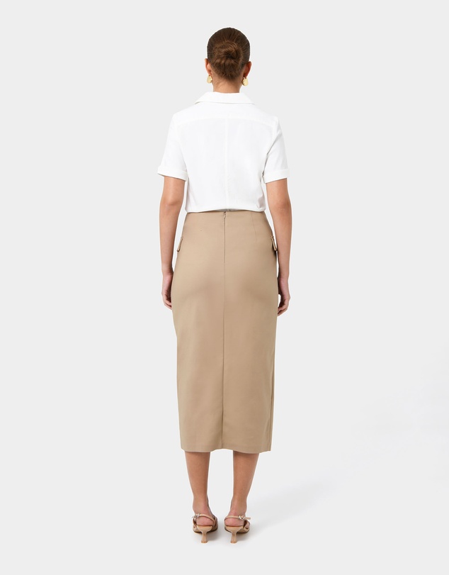 Forcast - Abby Asymmetric Tailored Skirt
