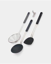 Joseph Joseph - Nest™ Fusion 3-piece Wok Utensil Set (Black)