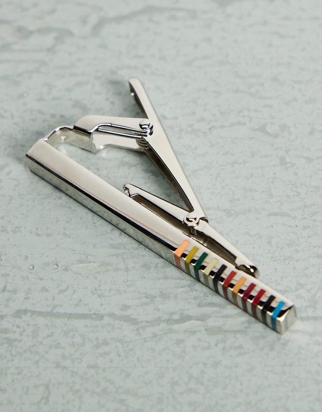 Paul Smith - Sig Rectangle Tiepin