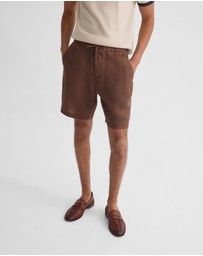 Oxford - Harley Linen Shorts