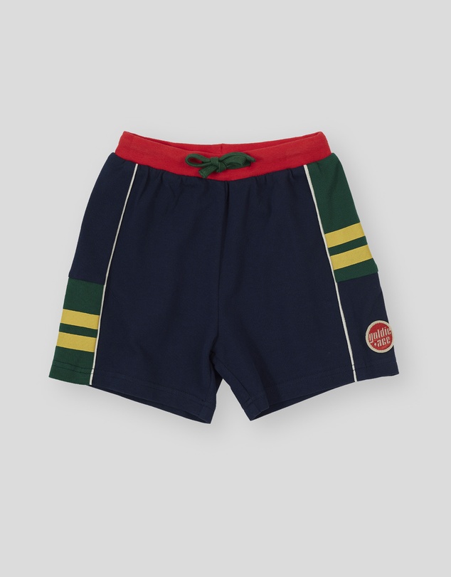 Goldie + Ace - Athletics Panel Sweat Shorts - Babies-Kids