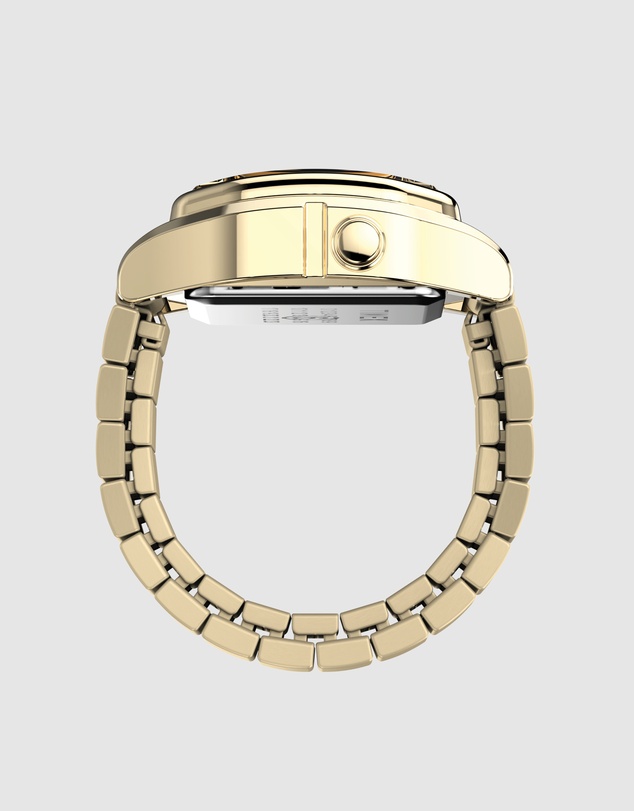 TIMEX - Timex x MM6 T80 Gold-tone Ring Watch