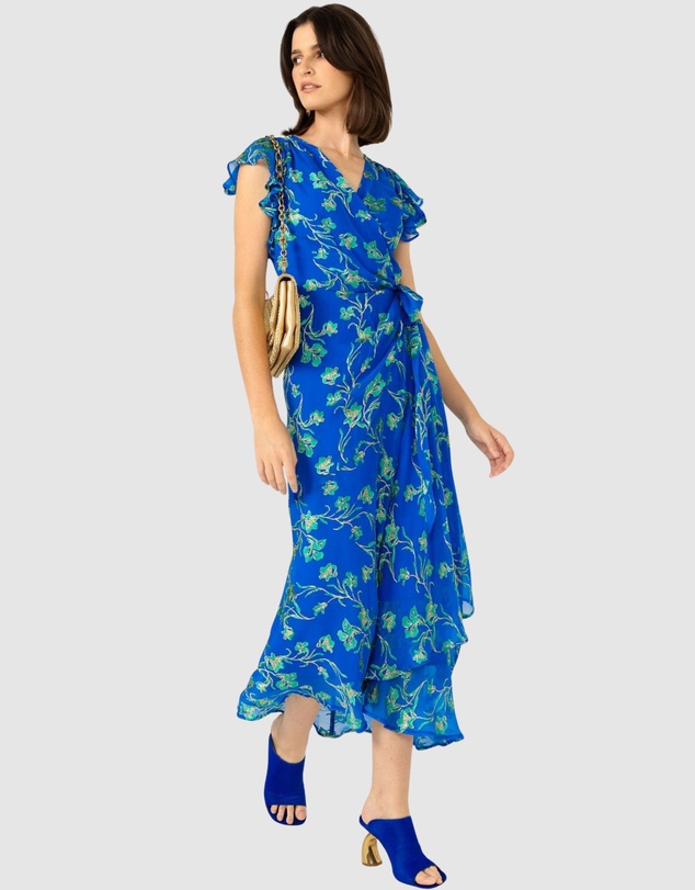 SACHA DRAKE - Aphina Slim Wrap Dress
