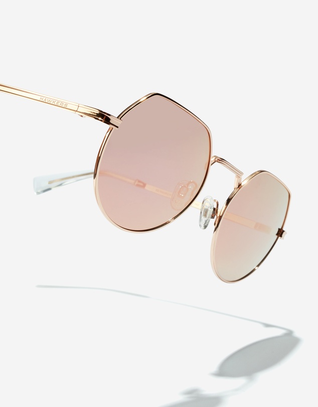 Hawkers Co - HAWKERS - Polarized Rose Gold AURA  Sunglasses for Men and Women UV400