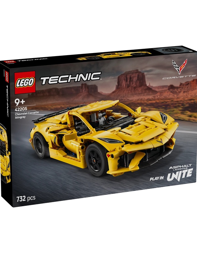 LEGO - 42205 Chevrolet Corvette Stingray Car