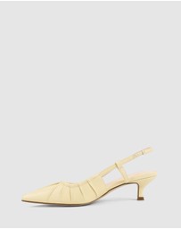 Verali - Lucius Slingback Kitten Heels