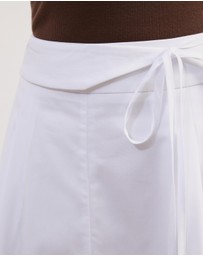 Atmos&Here - Tova Belt Detail Maxi Skirt