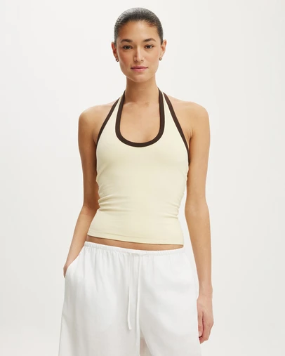 Cotton On - Everyday Smooth Scoop Halter
