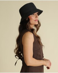 Morgan & Taylor - Ryle Bucket Hat in Black