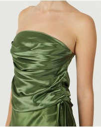 Third Form - Satin Drape Bustier