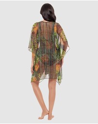 Miraclesuit Swimwear  - Sunset Islet Sheer Chiffon Caftan Beach Cover Up