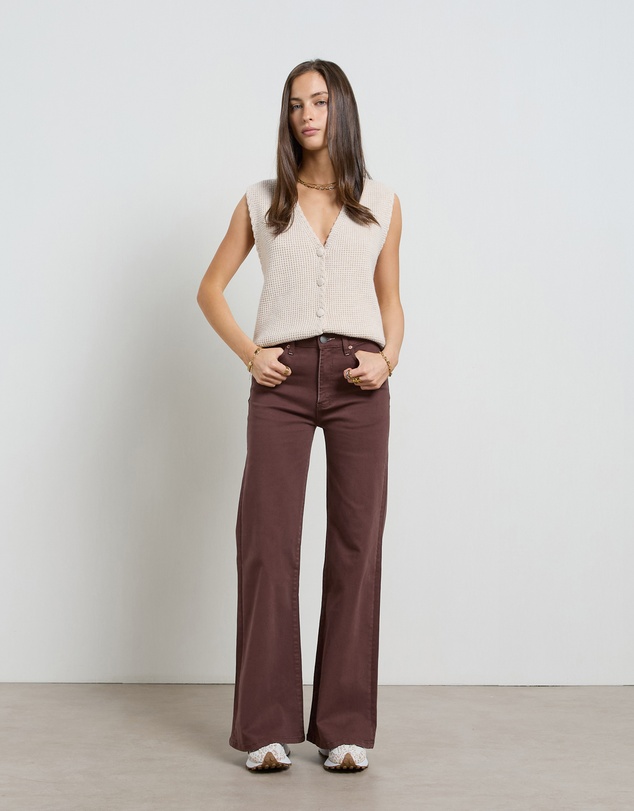 DRICOPER DENIM - Hunter High Rise Wide Leg Jeans