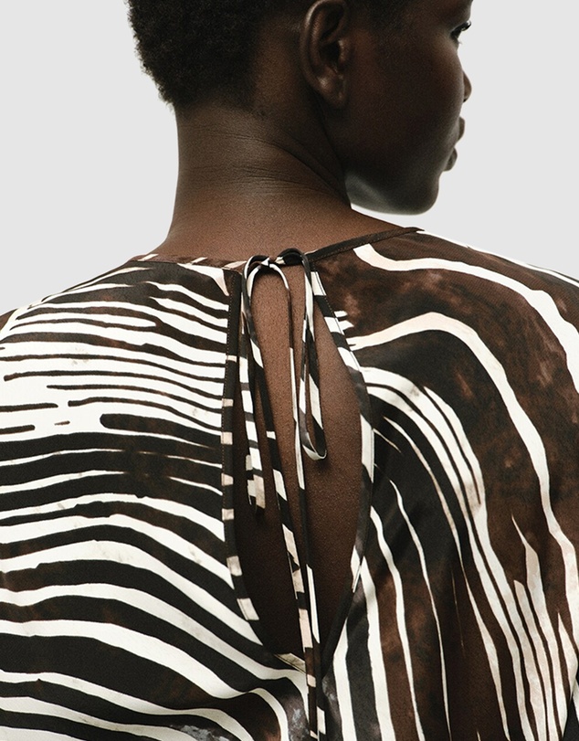 M.N.G - Zebra Print Blouse