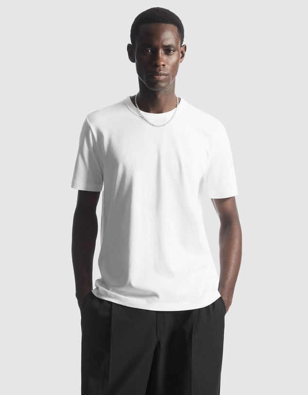 COS - Regular-fit Mid-weight Brushed T-shirt