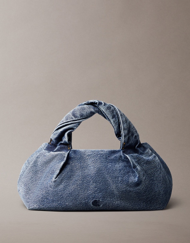 Calvin Klein - Twisted Denim Crossbody Bag