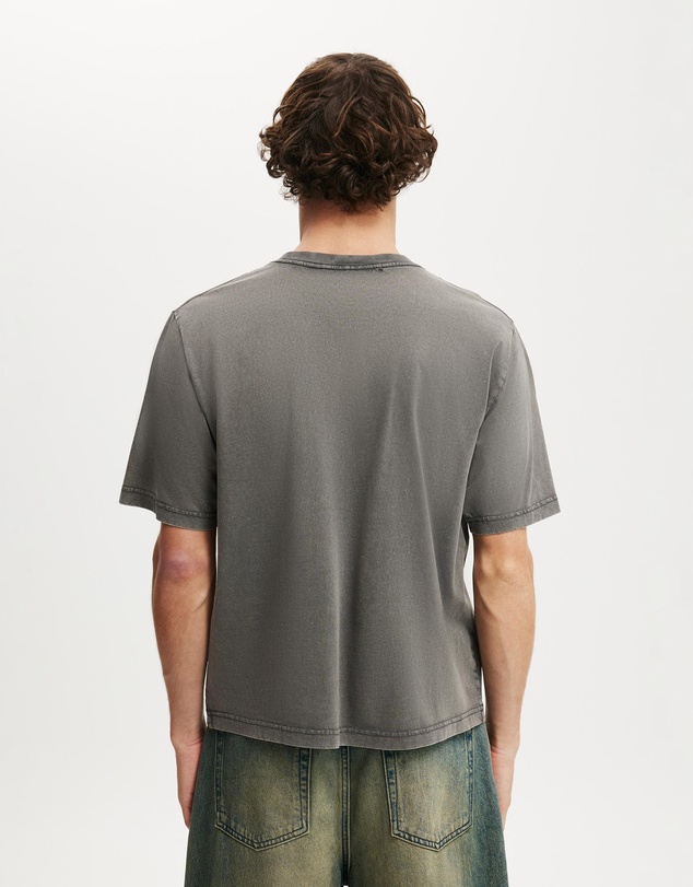 Cotton On - Cropped Fit Music T-Shirt
