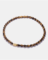 THOMAS SABO - THOMAS SABO Elyndra Necklace with Tiger's Eye Beads