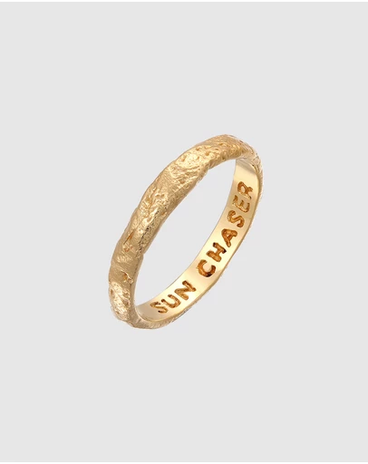 Haze & Glory - ICONIC EXCLUSIVE - Sun Chaser Ring in Gold-Plated 925 Silver