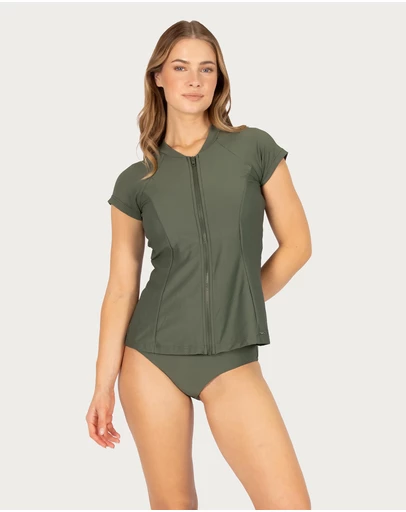 Baku Swimwear - Rococco Short Sleeve Rash Vest