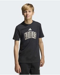 adidas Sportswear - Stadium Lettering T-Shirt - Kids-Teens