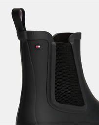 Tommy Hilfiger - Rubber Flag Cleated Rainboots - Women's
