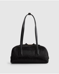 Evity - Anais Leather Bowling Bag